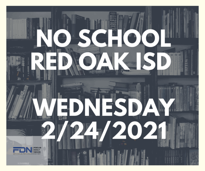 Red Oak ISD no school