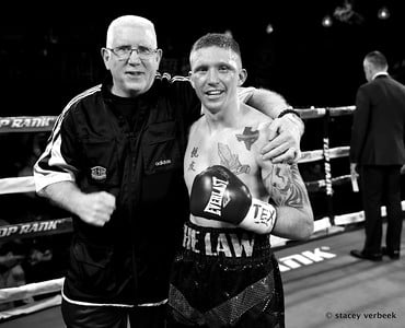 Johnny Determan and his Dad