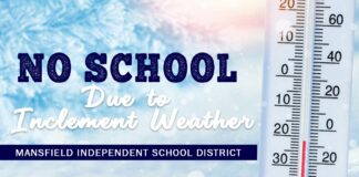 Mansfield ISD Cancels School For Remainder Of Week Mansfield ISD no school