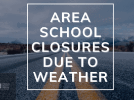 AREA SCHOOL CLOSURES POSTER