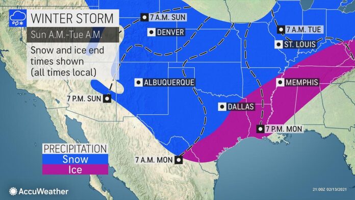 snow and ice accuweather