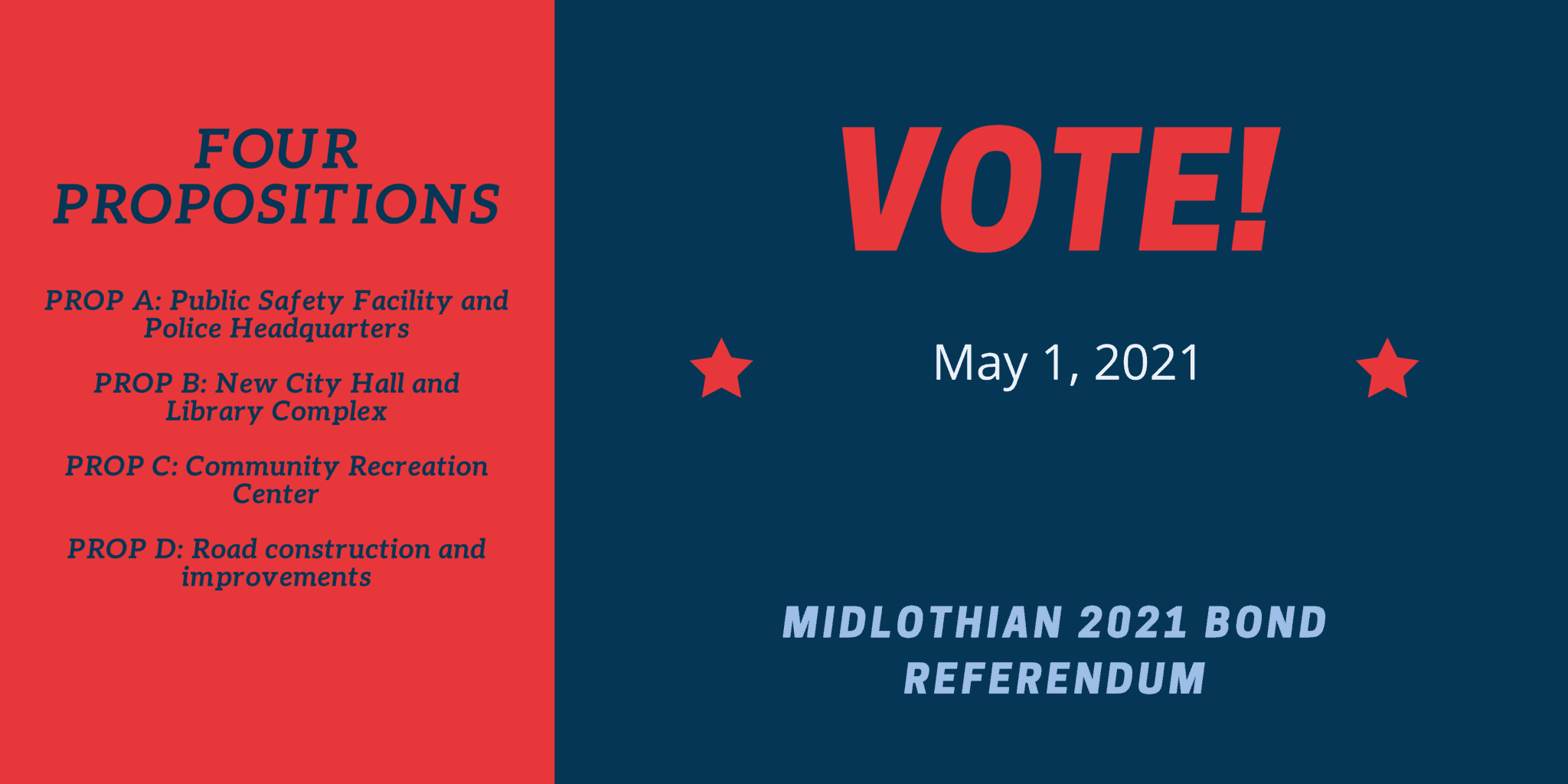 Midlothian Is Growing And So Are The City's Needs 2021 Bond Referendum
