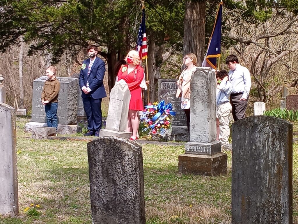 Roderick Rawlins, first settler of Lancaster, honored