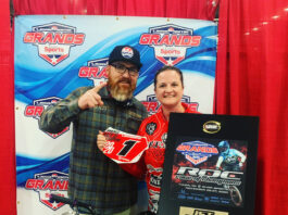 Casey Allen with husband