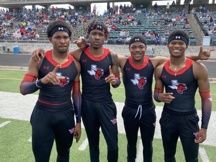 Boys Cedar Hill track