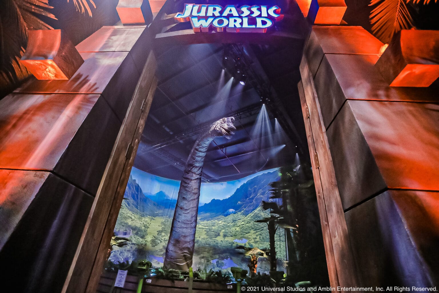 jurassic world exhibit 2021