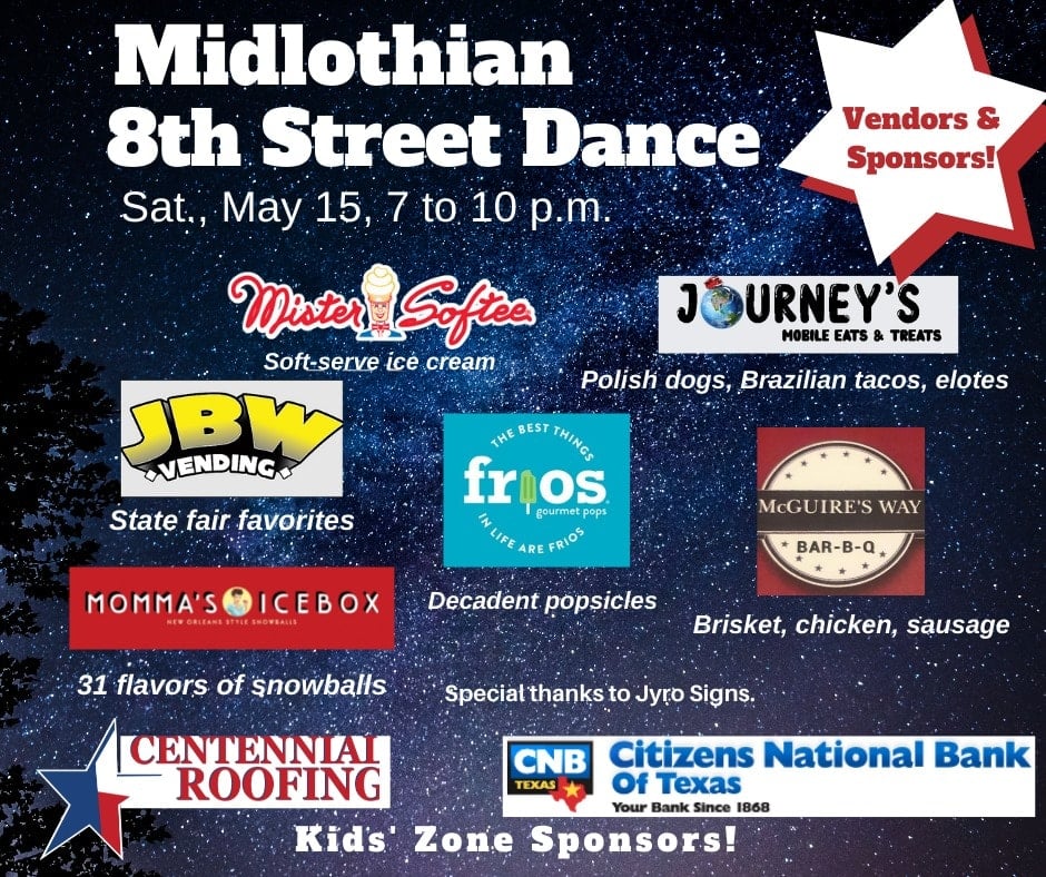 Midlothian Street Dance poster