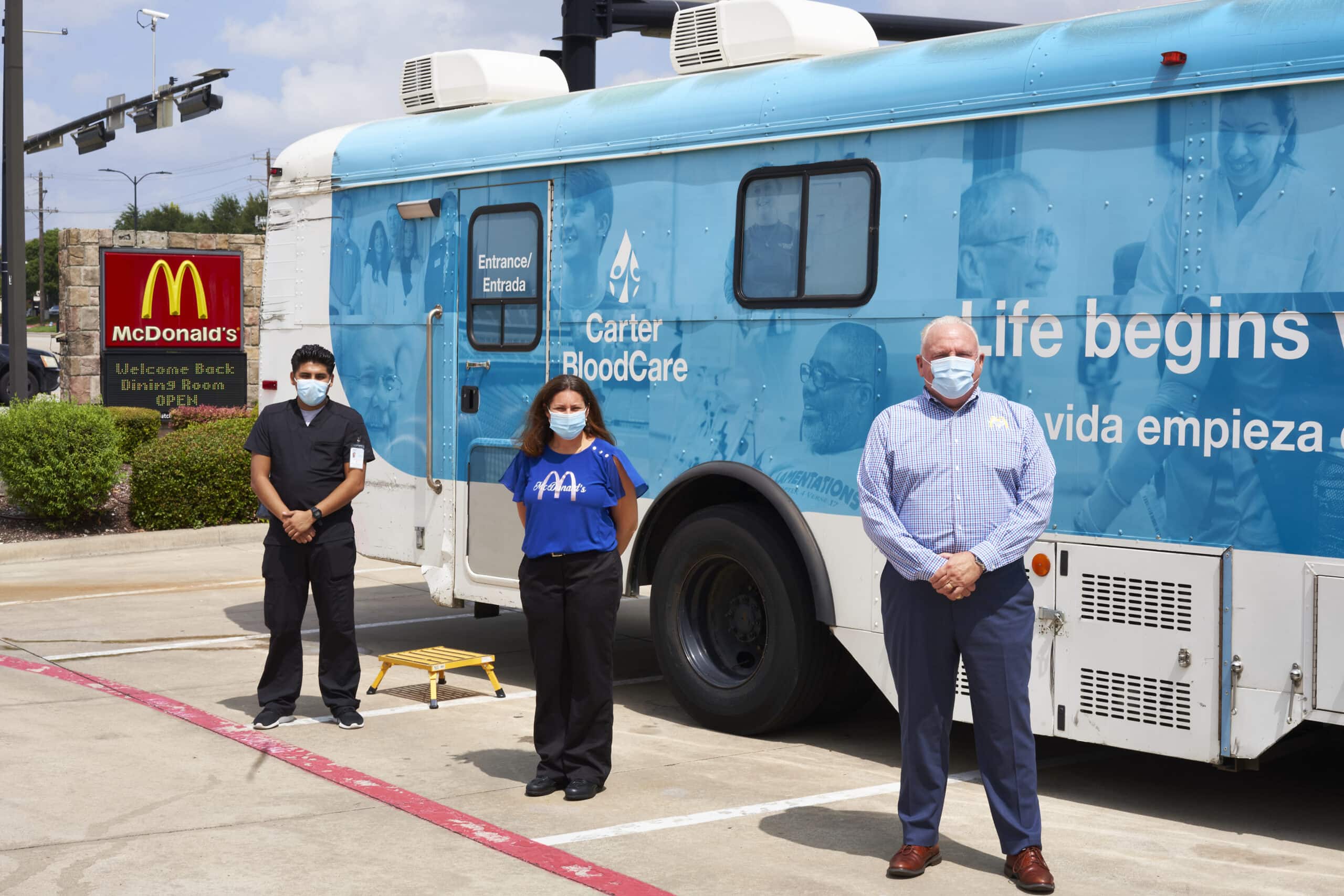 Carter Blood care bus