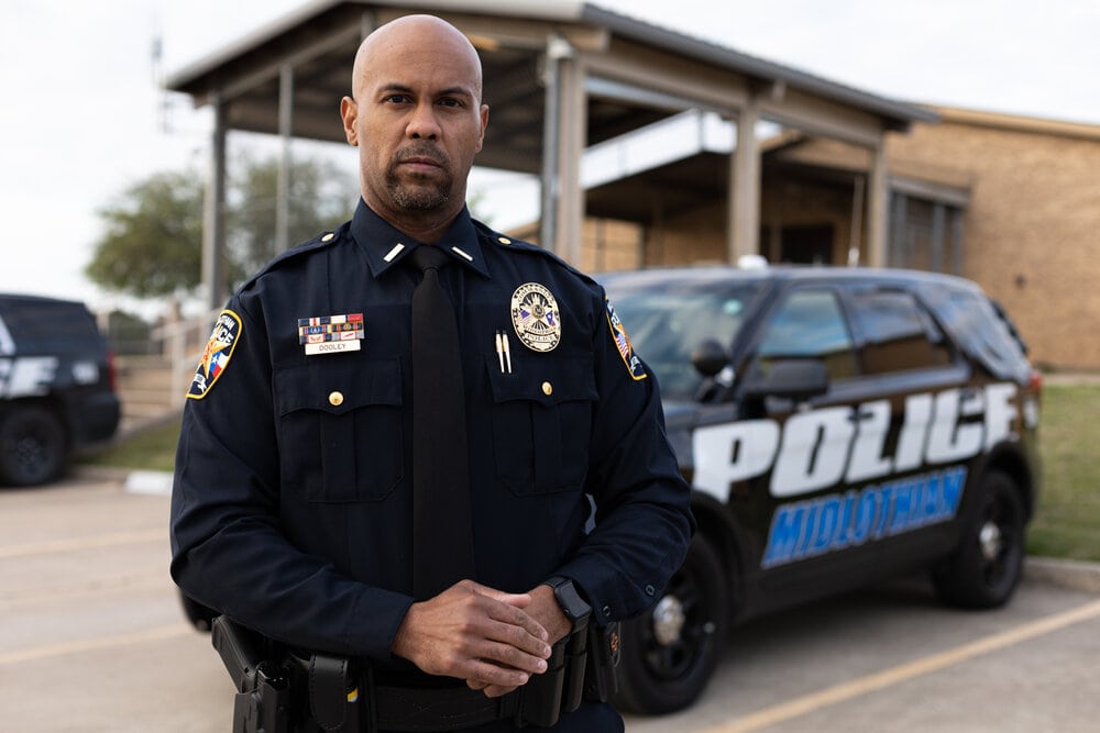 TEXAS TX MIDLOTHIAN POICE COMMANDER NEW PATCH SHERIFF 