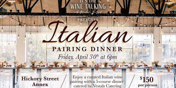 Italian pairing dinner