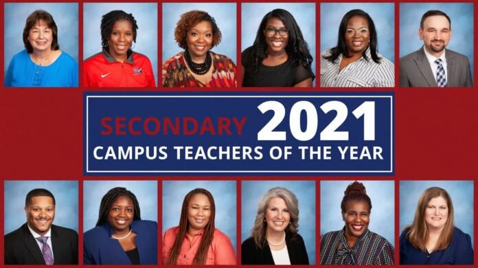 Duncanville teachers of year