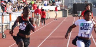 Former DeSoto Eagle, Robert Richardson, Thriving in Cedar Hill Two runners on track