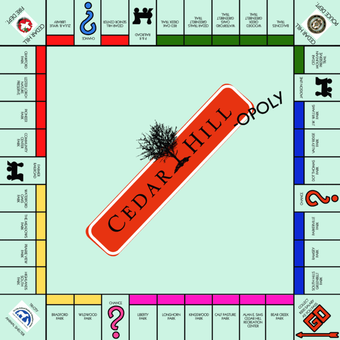 Cedar Hill opoly