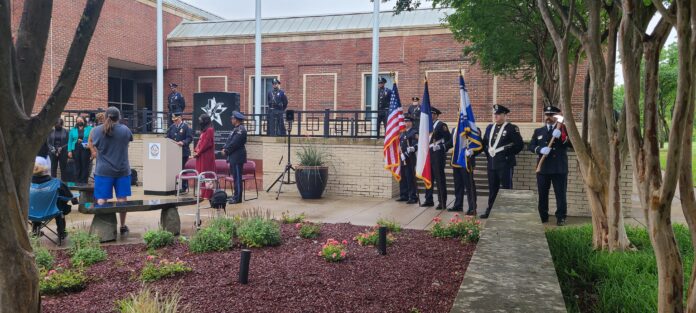 DeSoto Police Memorial service