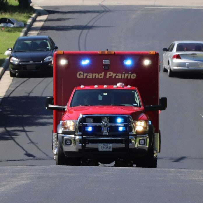 Grand Prairie ambulance