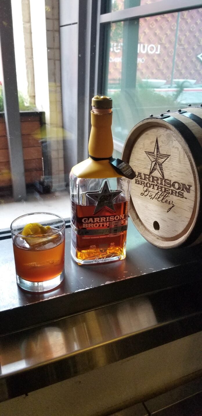 Garrison brothers cocktail