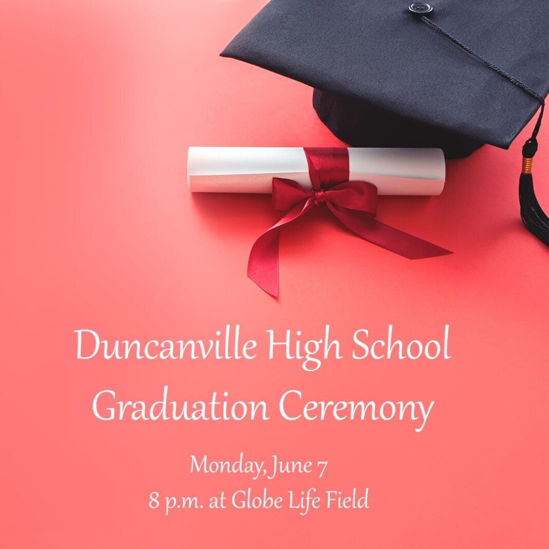 Duncanville High School Collegiate Academy Graduation June 7