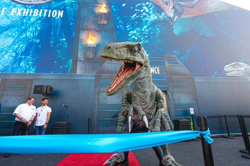 Jurassic World: the Exhibition opens