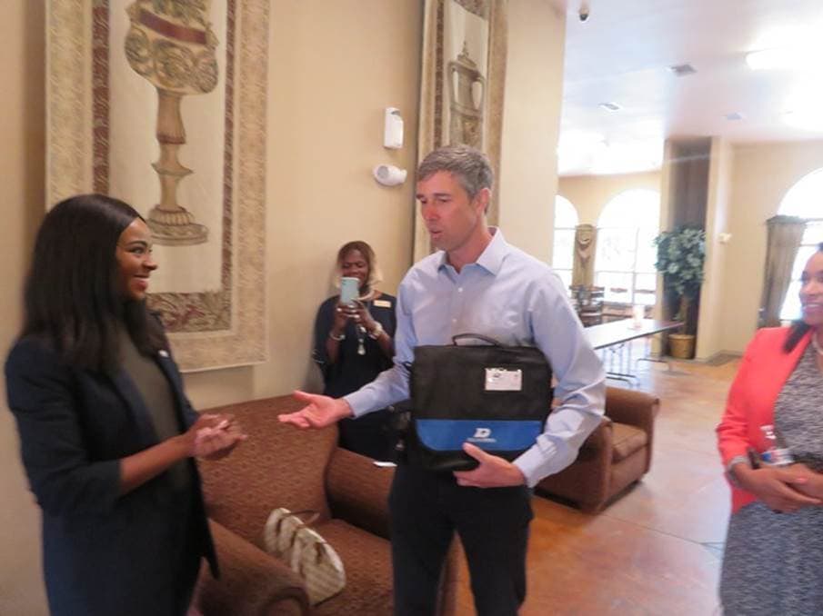 Mayor Proctor and Beto O'Rourke