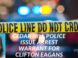 Cedar Hill police poster