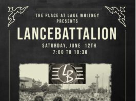 Lance battalion band poster