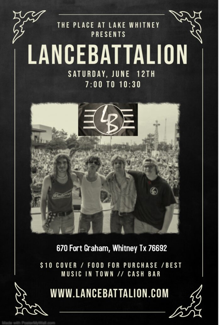 Lance battalion band poster