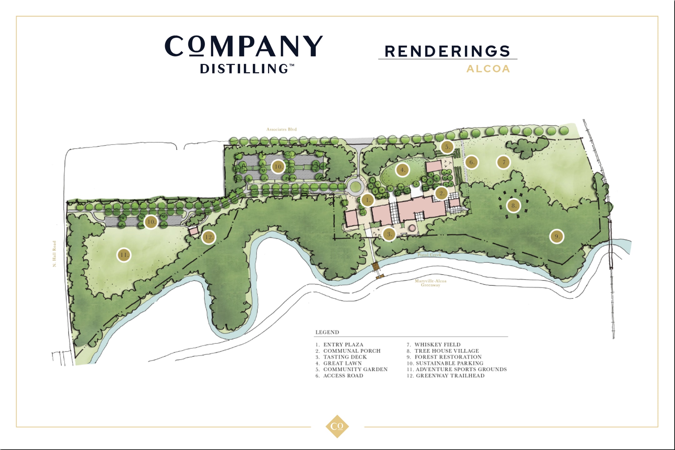 Company Distilling Rendering