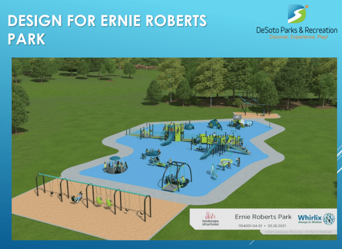 Ernie Roberts park rendering