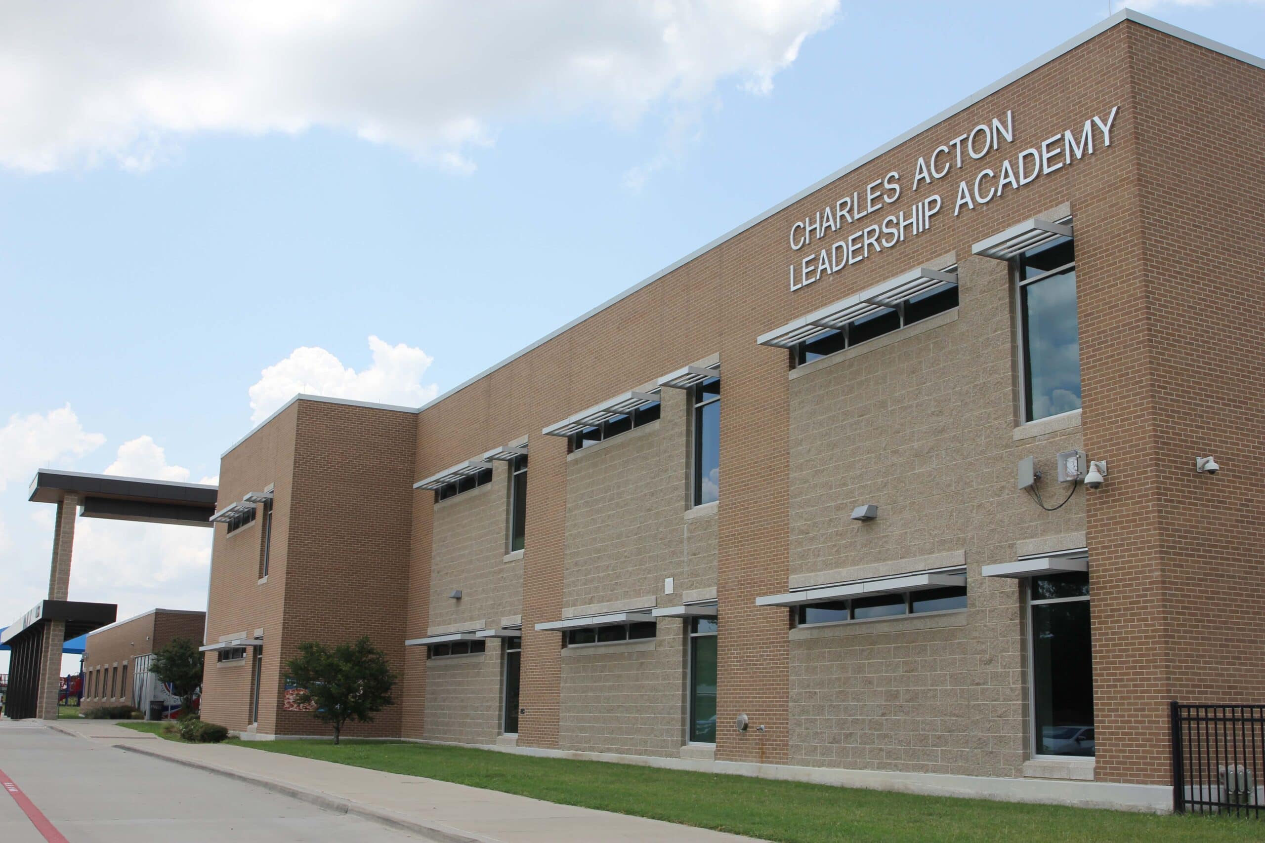 exterior of Charles Acton leadership academy