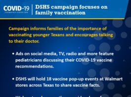 DSHS Covid information
