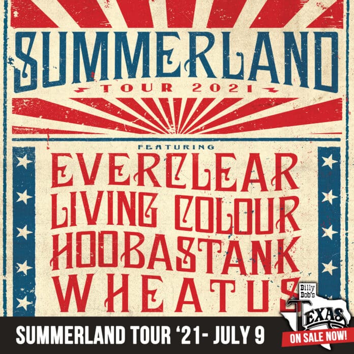 Summerland tour poster