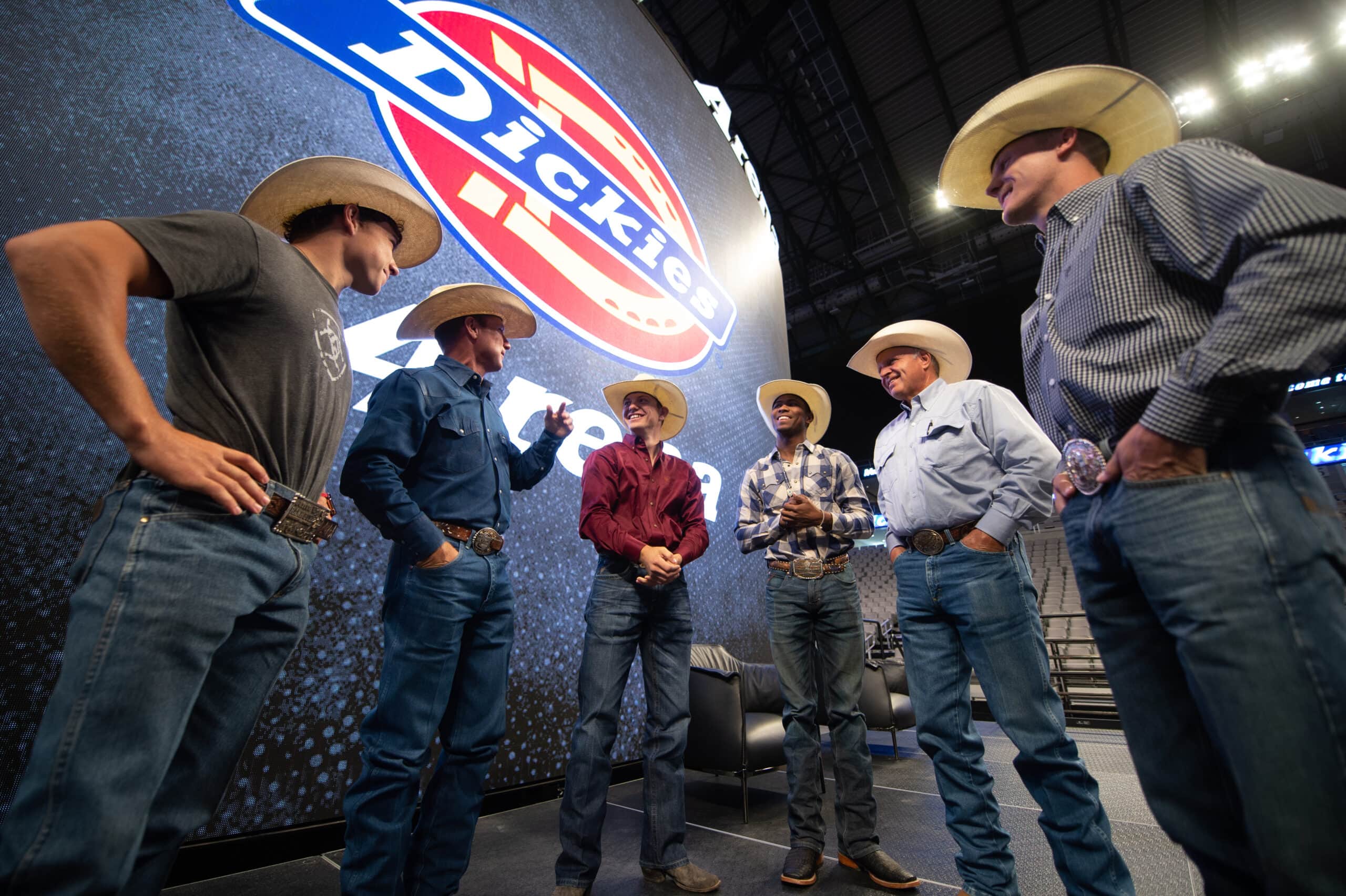 Bull Riders during PBR World Finals