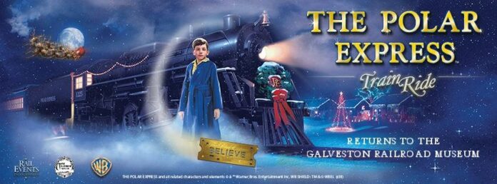 Polar Express Galveston poster