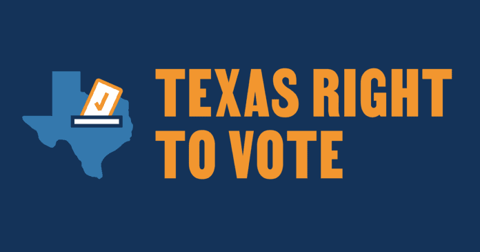 Texas Right to vote