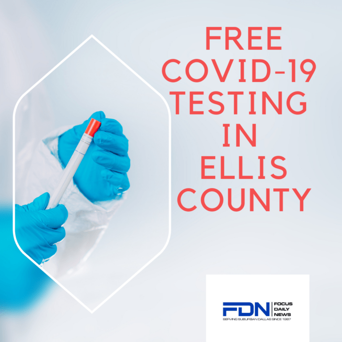 Ellis county COVID Test