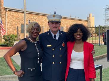 DeSoto City Council Member Letitia Hughes, Fire Rescue Chief