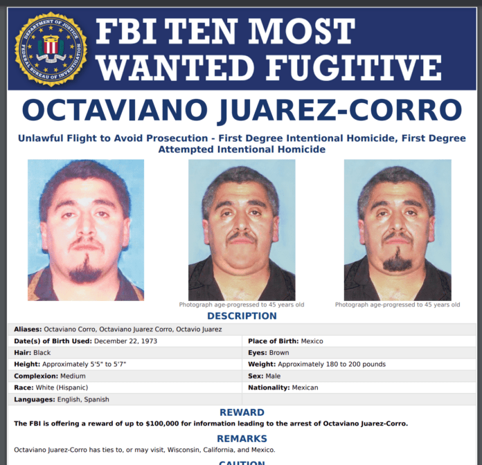 FBI Most Wanted Poster