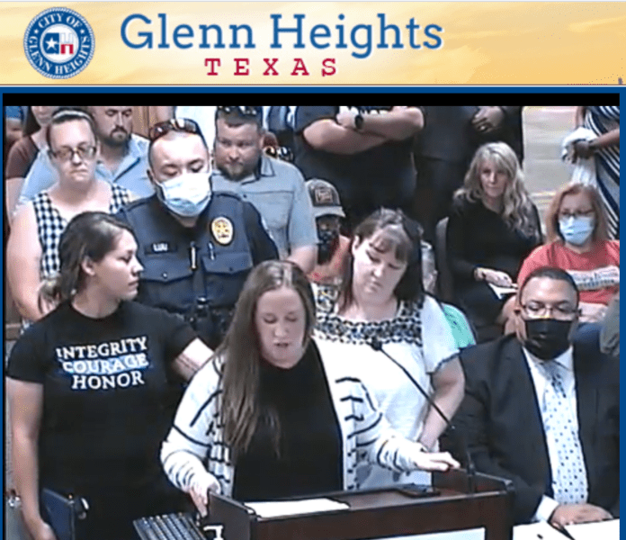 Glenn Heights Council screnshot