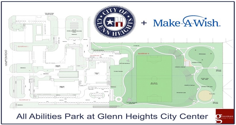 Glenn Heights park map