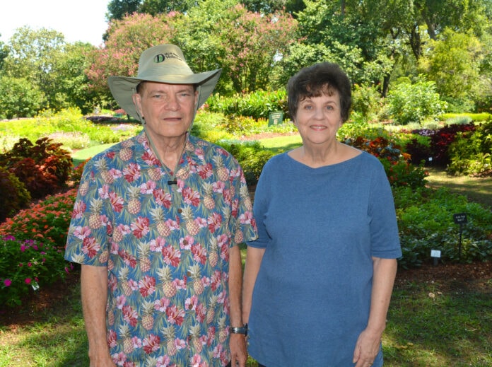 Judy and Greg Sosbee co-chair Autumn at the Arboretum