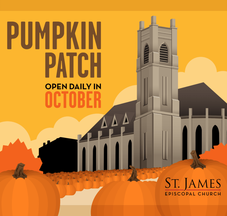 Pumpkin patch flyer st. James