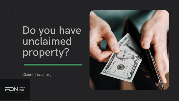 Unclaimed property flyer