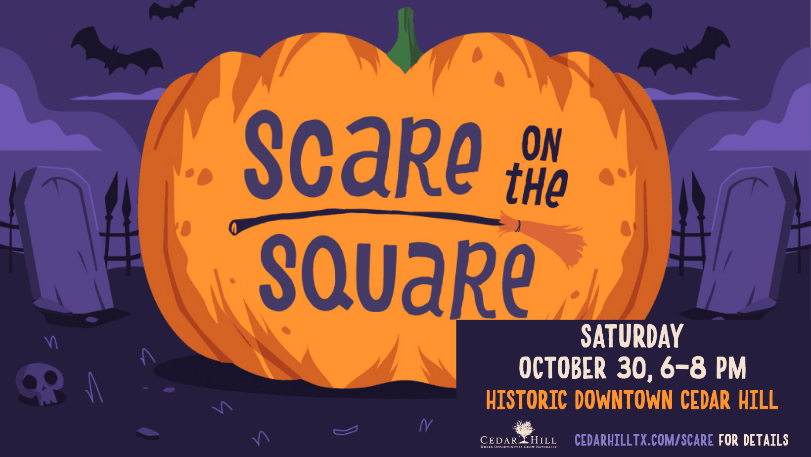 scare on the square flyer