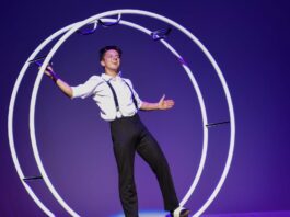 guy in wheel