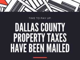 Dallas County taxes flyer