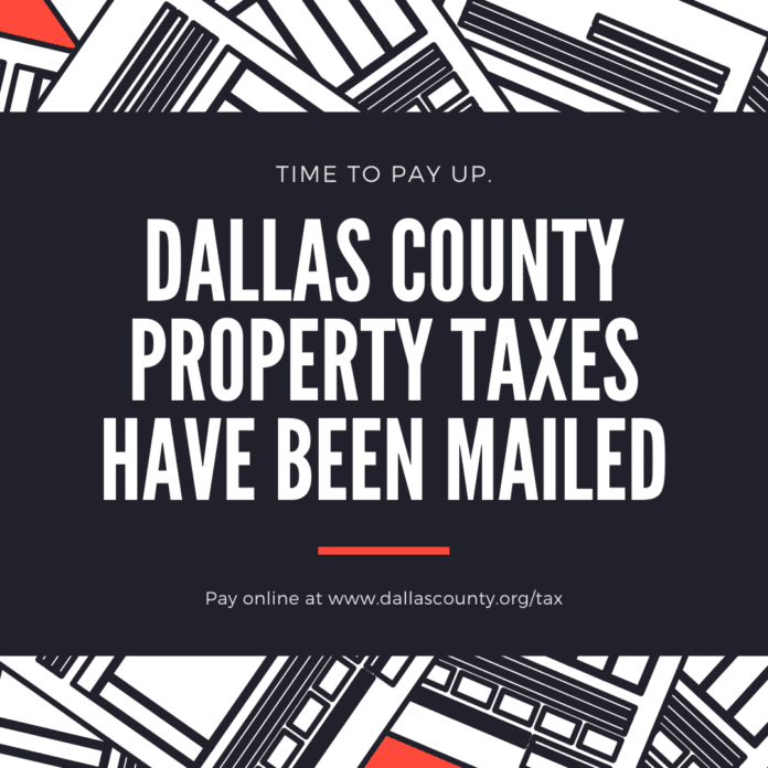 Dallas County taxes flyer