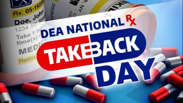 DEA National takeback day poster