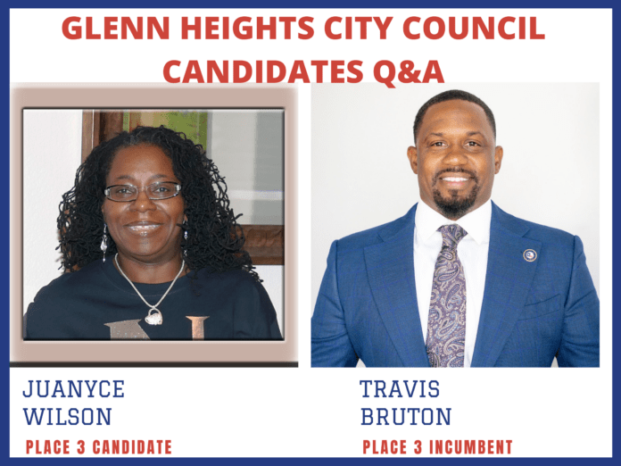 Glenn Heights election flyer