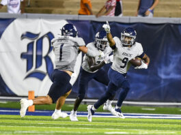 Rice football players