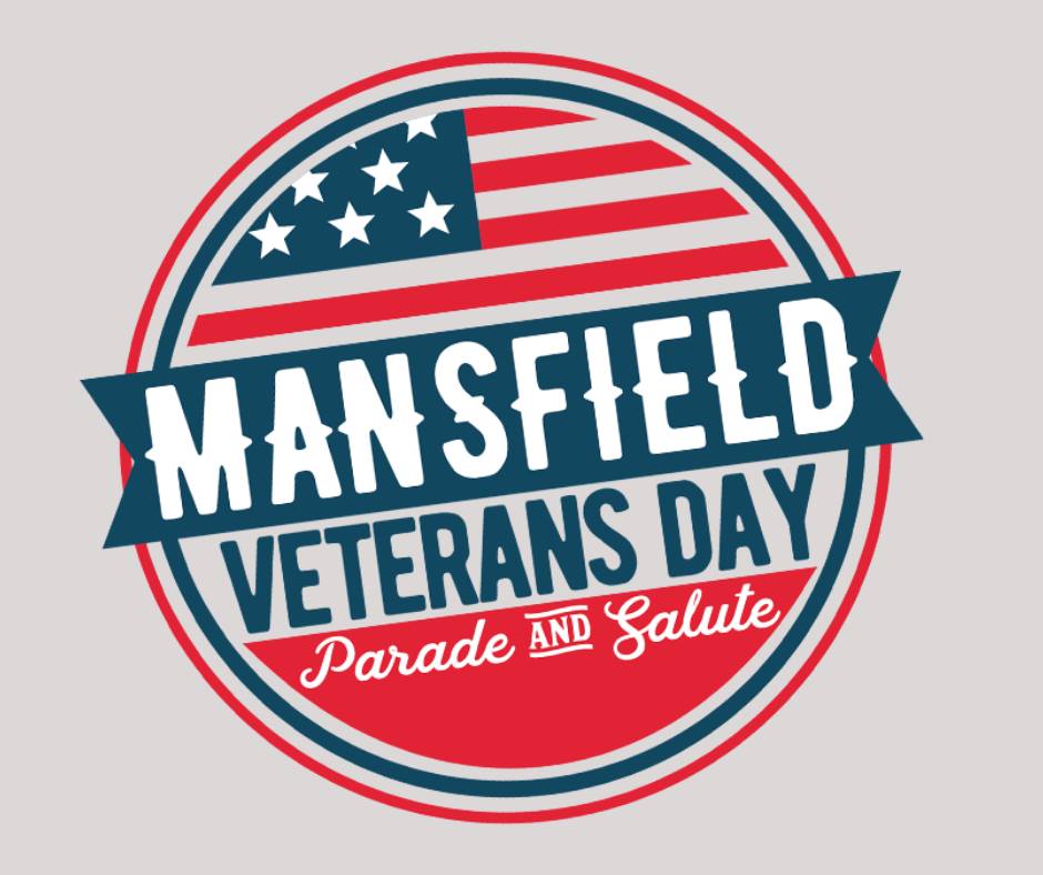 Mansfield veterans day logo